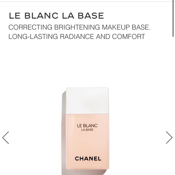 Chanel le blanc base SPF 40